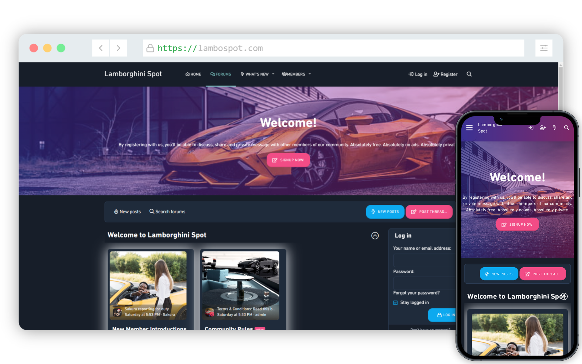 LamboSpot by Rojo Salas